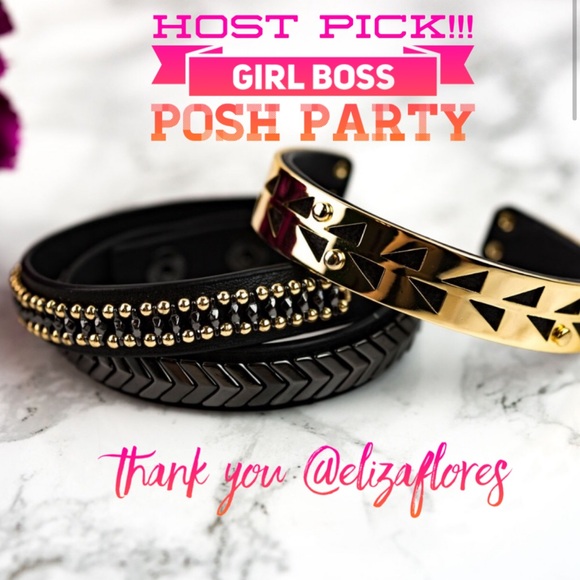 Stella & Dot Jewelry - ::⚜️🌚S&D Black Gilded Path Double Wrap Bracelet